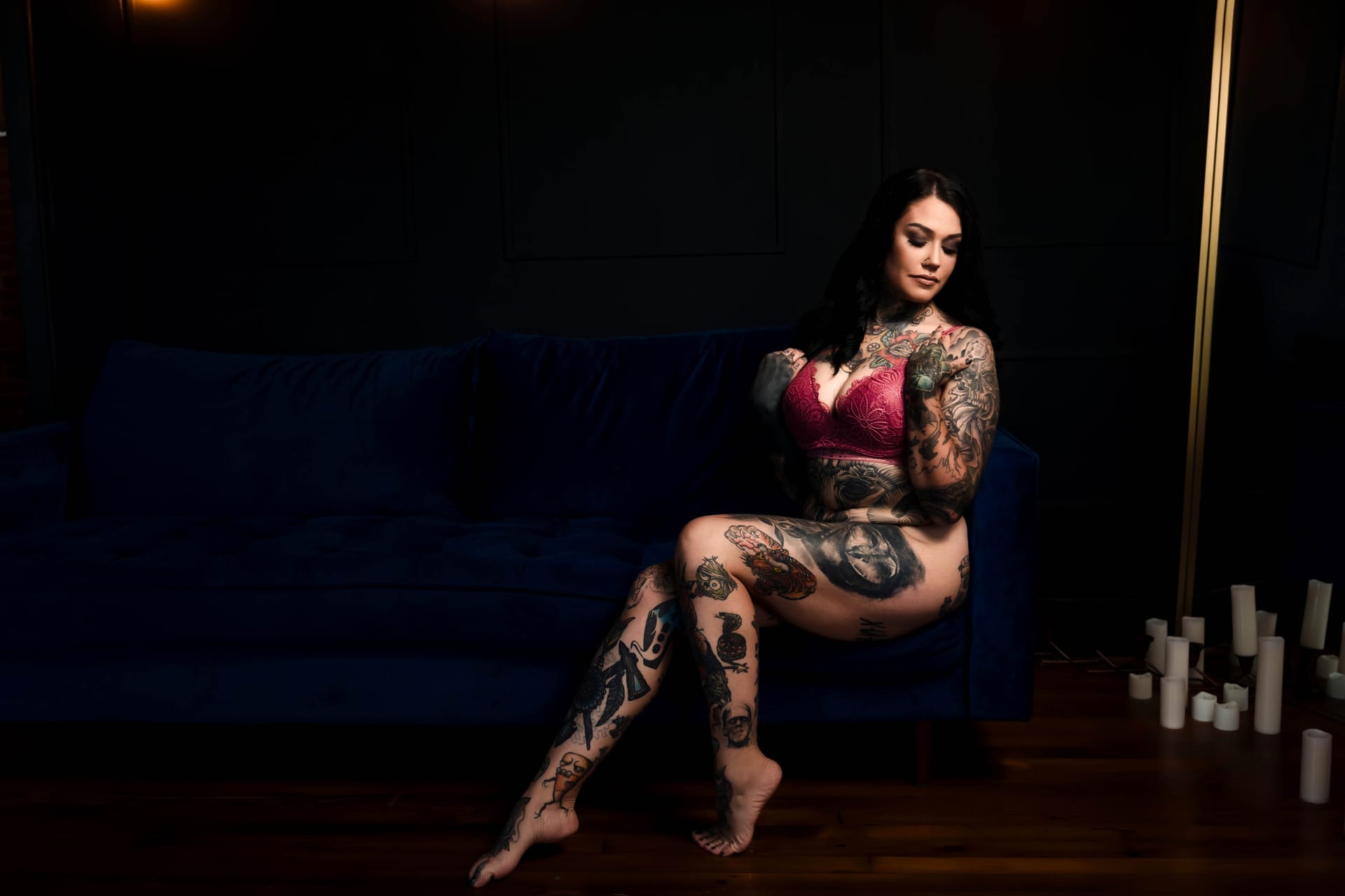 Luxury boudoir photography serving Kinston, North Carolina